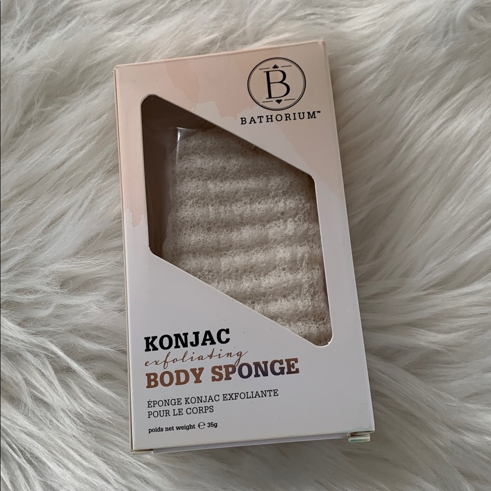 Bathorium Konjac Exfoliating Body Sponge